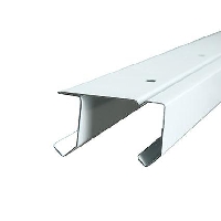 Duo rail 200 cm wit (hangsysteem)